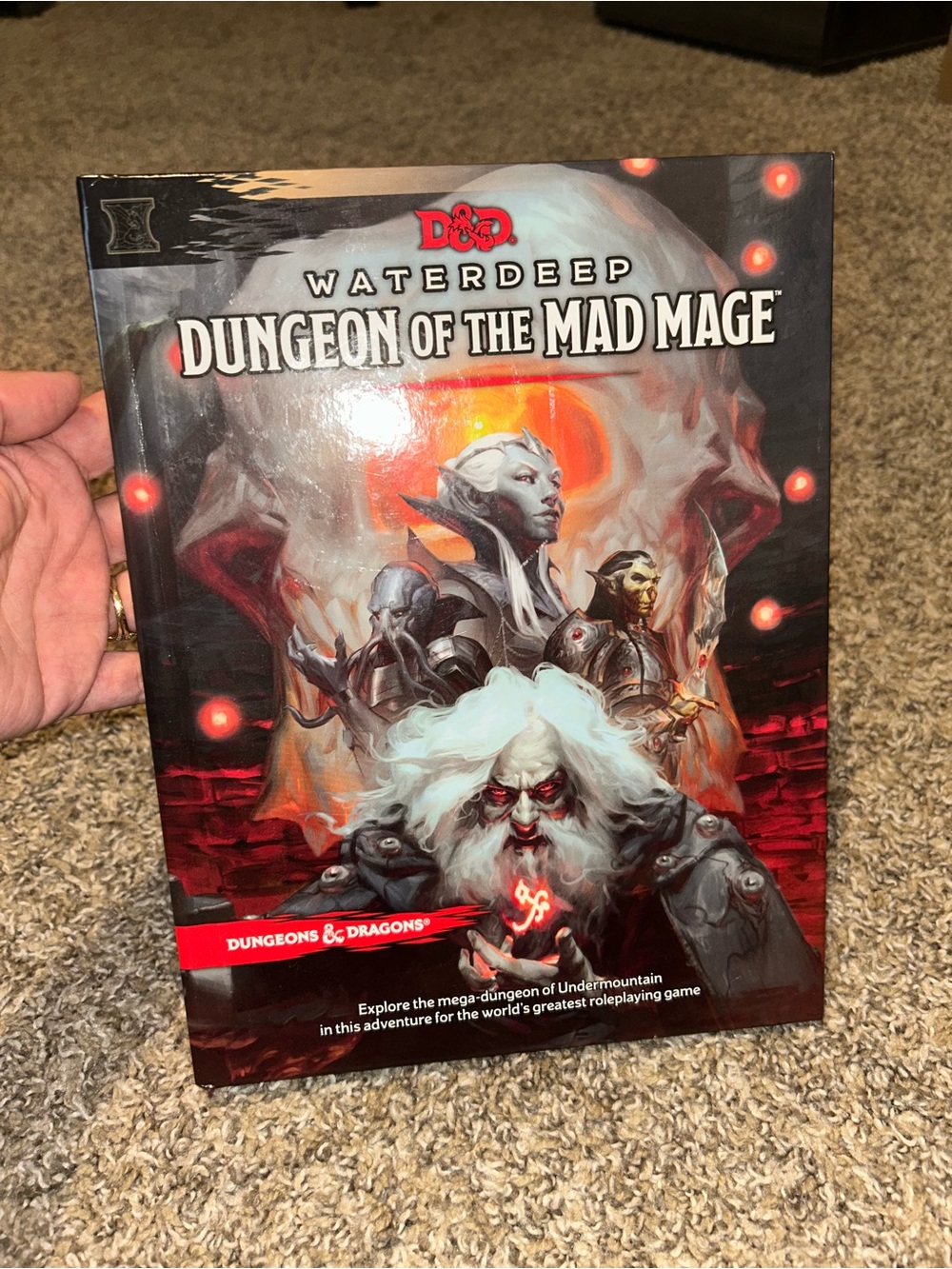 Dungeons and Dragons Waterdeep “Dungeon of the Mad Mage” Hardbook